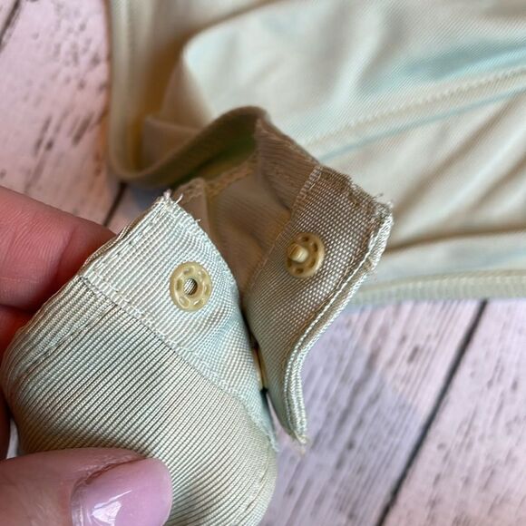 Kit + Sky Sage Green Off the Shoulder Bodysuit - Picture 6 of 7